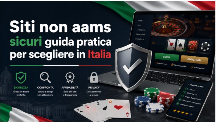 Siti non aams sicuri guida Italia 2026