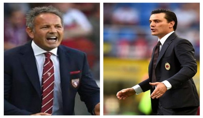 TORINO-MILAN: PER SINISA OUT CASTAN, MONTELLA SCEGLIE BERTOLACCI E CALABRIA.